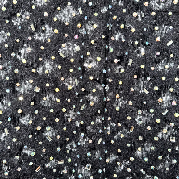 Story Time Rhinestone Mini Dress - Picture 4 of 4